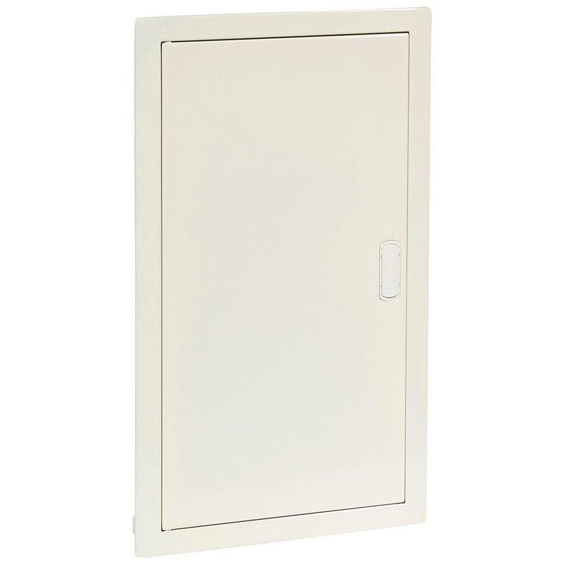 Legrand 001533 - Coffret modulaire encastré 3 rangée 36+6 modules porte métal extra plate blanche