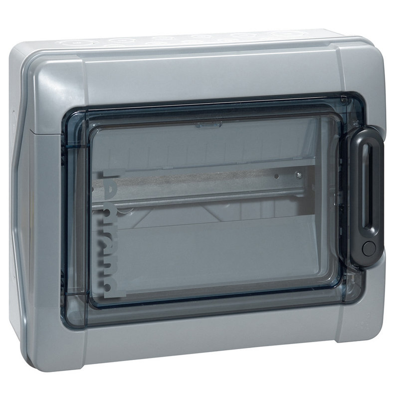 Legrand 001921 - Coffret étanche Plexo³ 12 modules avec embouts à perforation directe prémontés
