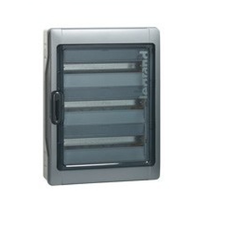 Legrand 001923 - Coffret étanche Plexo³ 3x12 modules avec embouts perforation directe prémontés