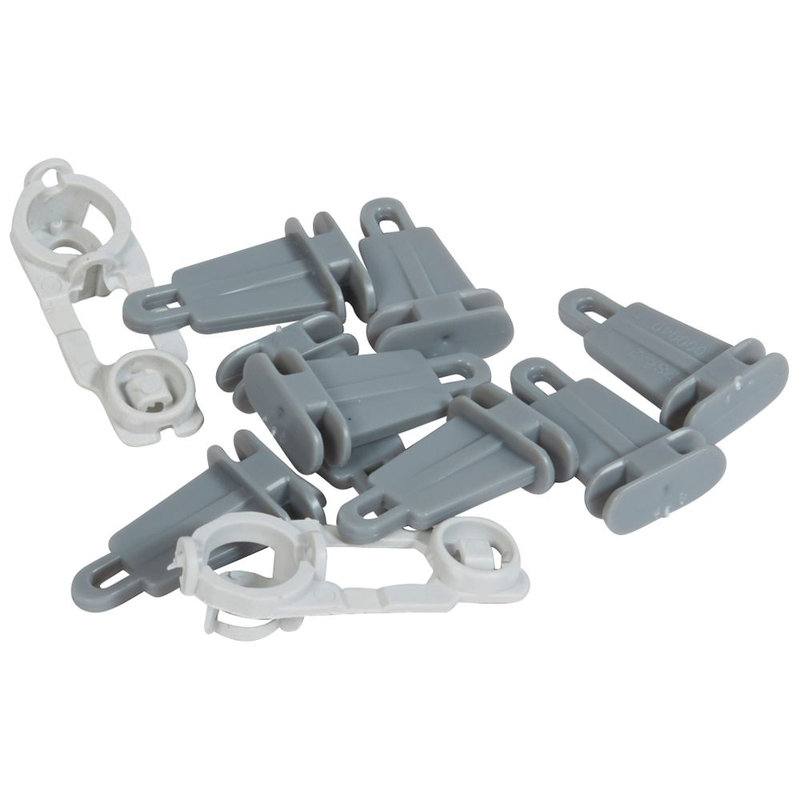 Legrand 001968 - Kit plombage pour coffret Plexo³ - jeu de 2 cache-vis et 8 supports plastrons