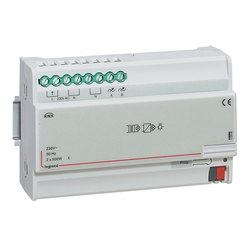 Legrand 002686 - Contrôleur modulaire BUS/KNX pour charges BT et TBT - 8 modules