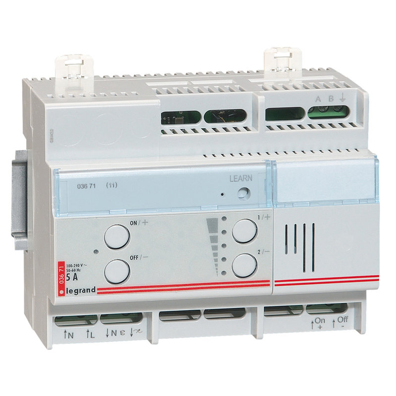 Legrand 003671 - Télévariateur BUS avec reconnaissance automatique de la charge -1000W -6 modules