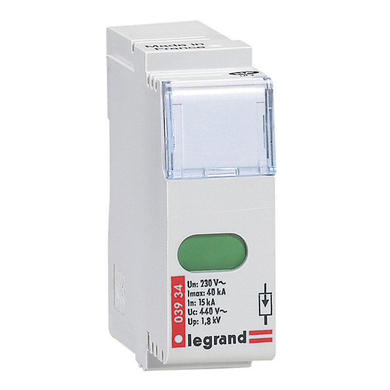 Legrand 003934 - Module de rechange pour parafoudre 40kA 400V