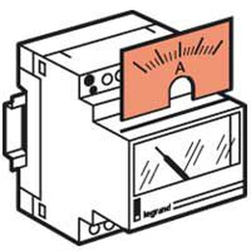 Legrand 004616 - Cadran de mesure analogique pour ampèremètre référence 004600 - 0A à 250A
