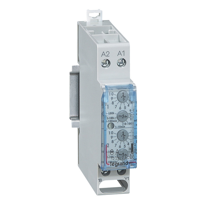 Legrand 004742 - Relais temporisé modulaire clignotant - 1 module