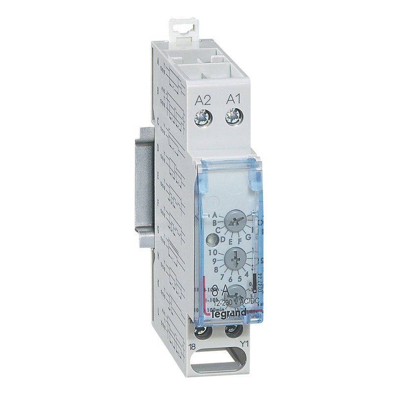 Legrand 004744 - Relais temporisé modulaire multifonction - 1 module