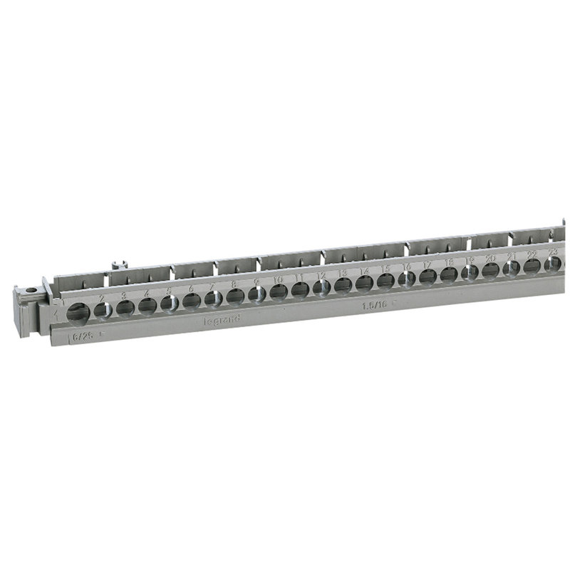 Legrand 004817 - Support vide pour borniers pour coffret étanche Plexo³ - 35 trous - 276mm