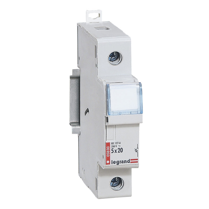 Legrand 005800 - Coupe-circuit domestique unipolaire pour cartouche cylindrique 5x20mm 250V~
