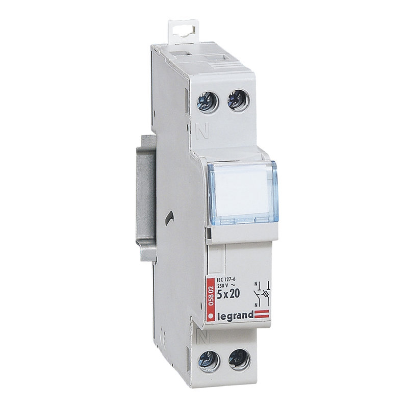 Legrand 005802 - Coupe-circuit domestique - 1P+N - cartouche cylind miniat - 250V~~