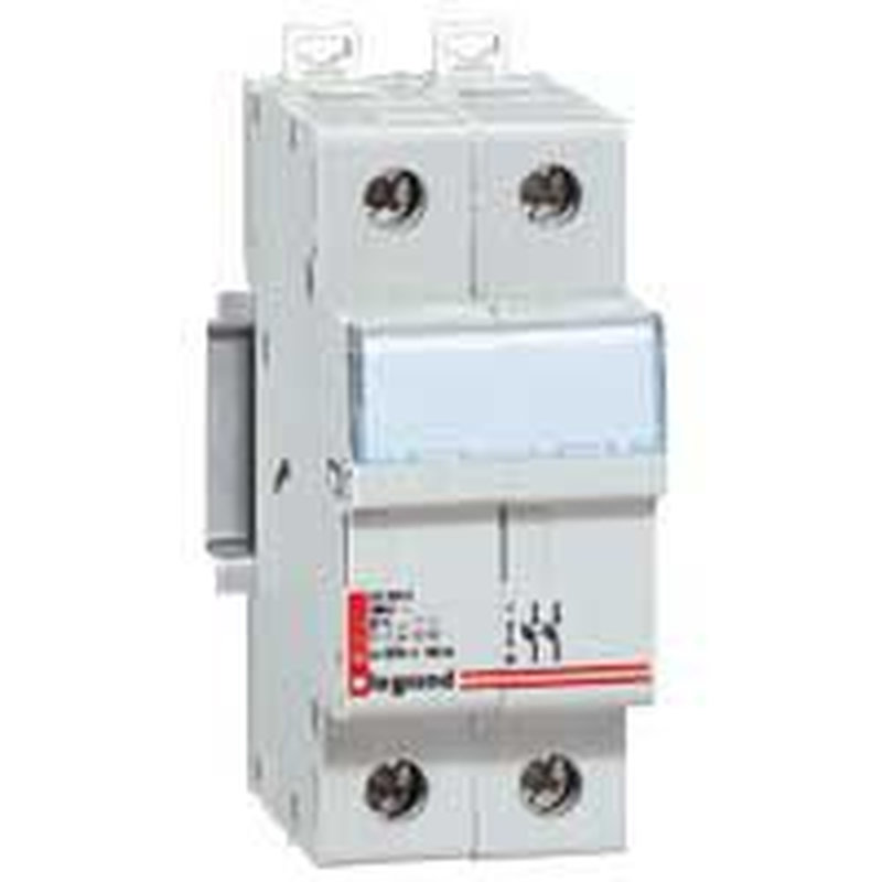 Legrand 005826 - Coupe-circuit sectionneur - 2P - cartouche cylind ind 8x32 - 400V~~