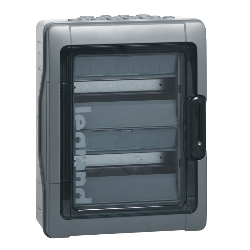 Legrand 001922 - Coffret étanche Plexo³ 2x12 modules avec embouts perforation directe prémontés