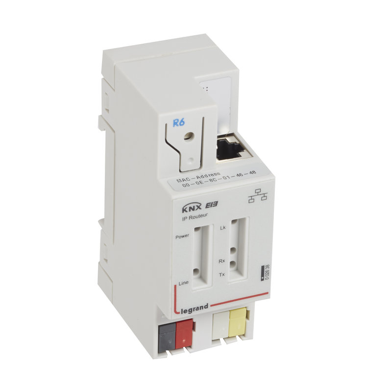 Legrand 002638 - Passerelle avec routeur IP- BUS/KNX - 2 modules
