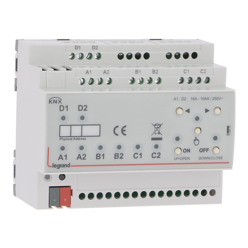Legrand 002672 - Controleur multiapplication BUS KNX modulaire 8 sorties