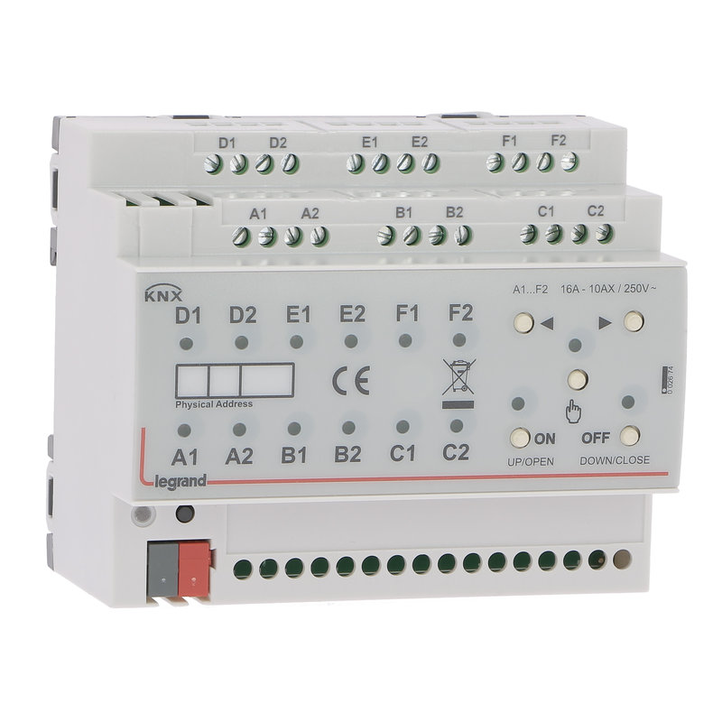Legrand 002674 - Controleur multiapplication BUS KNX modulaire 12 sorties