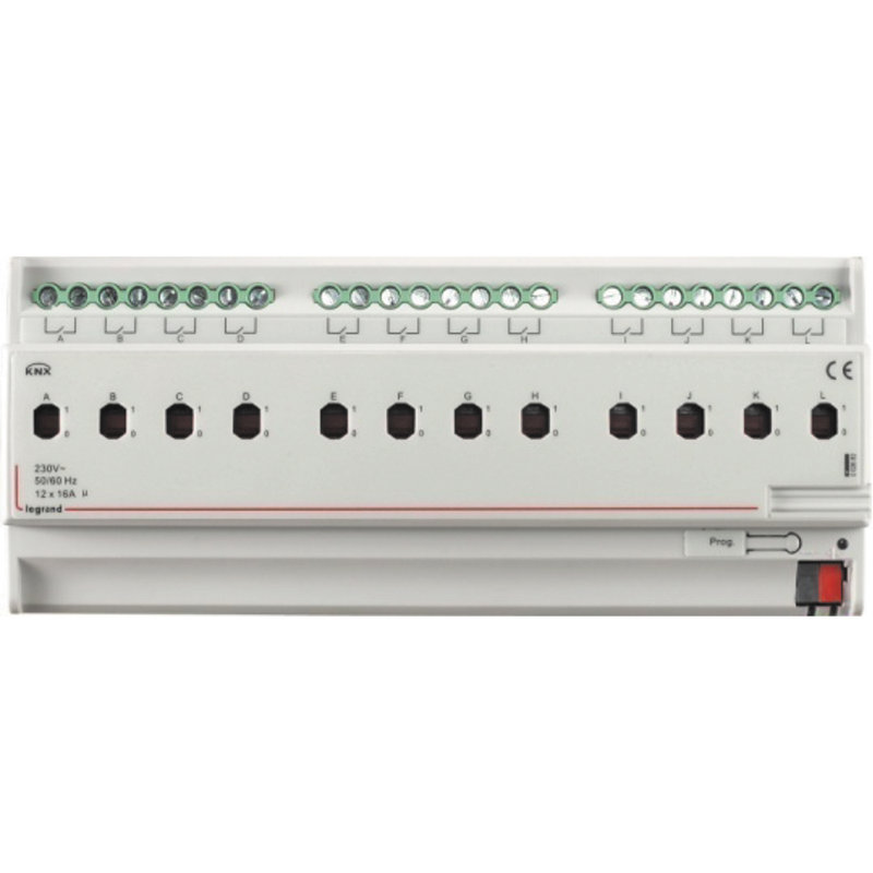 Legrand 002682 - Contrôleur modulaire BUS KNX - ON OFF et 12 sorties 16A -12 modules