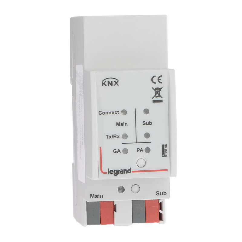 Legrand 003546 - Coupleur de ligne modulaire - BUS KNX - 2 modules