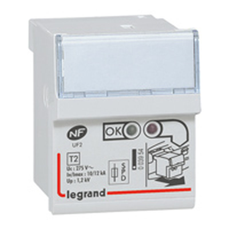 Legrand 003954 - Cassette de remplacement pour parafoudre réferences 003951 et 003953