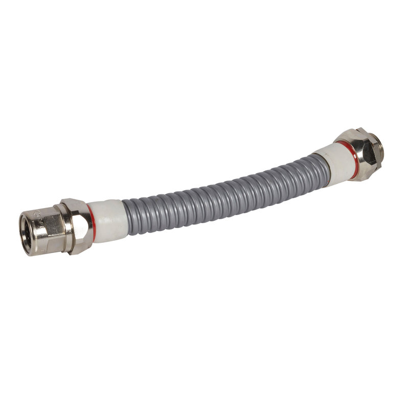 Legrand 00752 - Raccord tube + raccord mâle filetage ISO M25x1,5 Ø20mm et longueur 295mm