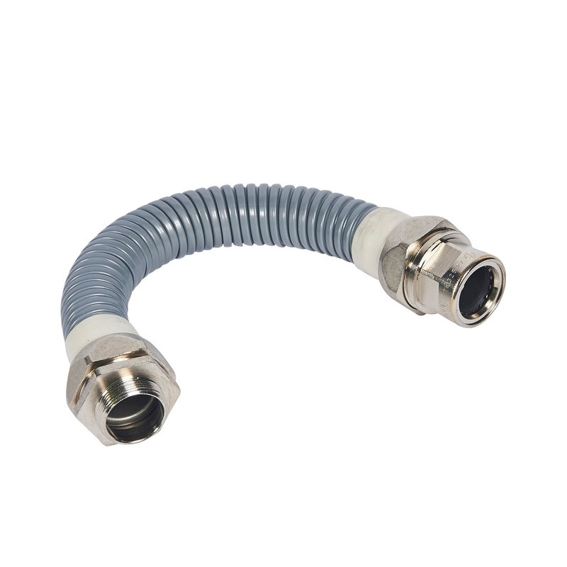 Legrand 00753 - Raccord tube + raccord mâle filetage ISO M32x1,5 Ø25mm et longueur 370mm