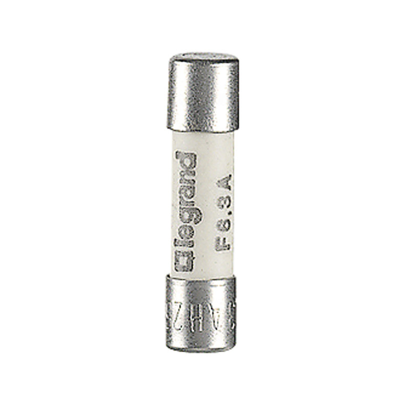 Legrand 010263 - Cartouche cylindrique miniature 5x20mm 6,3A 250V~