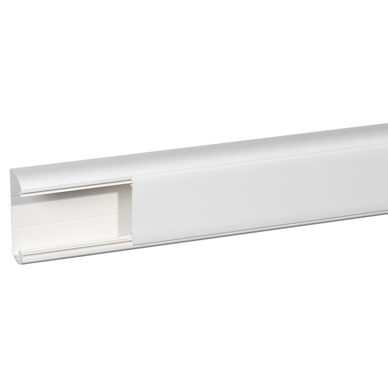Legrand 010461 - Goulotte 1 compartiment 35x80mm DLP monobloc - blanc