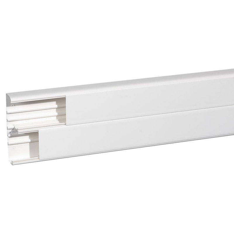 Legrand 010470 - Goulotte 2 compartiments 50x195mm DLP monobloc - blanc