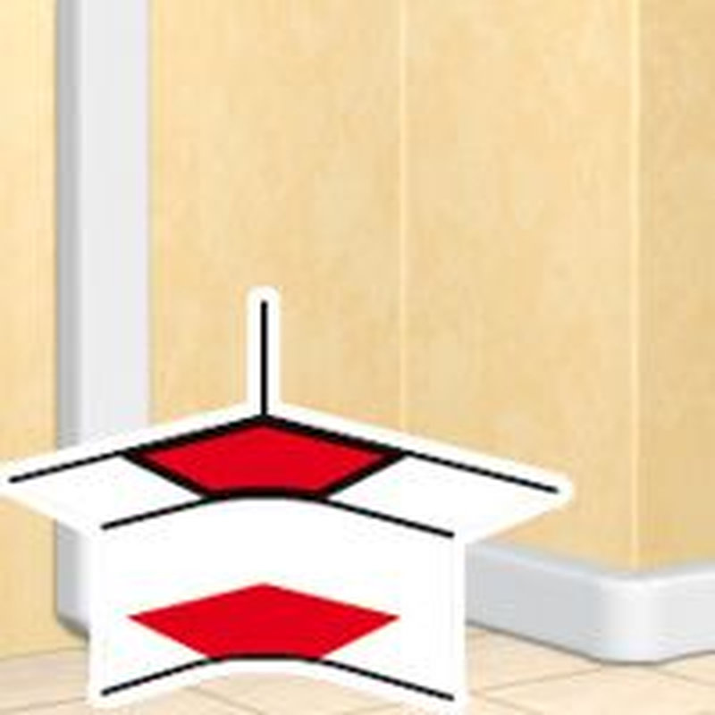 Legrand 010603 - Angle intérieur pour goulottes DLP monobloc 65x150mm ou 65x195mm - blanc