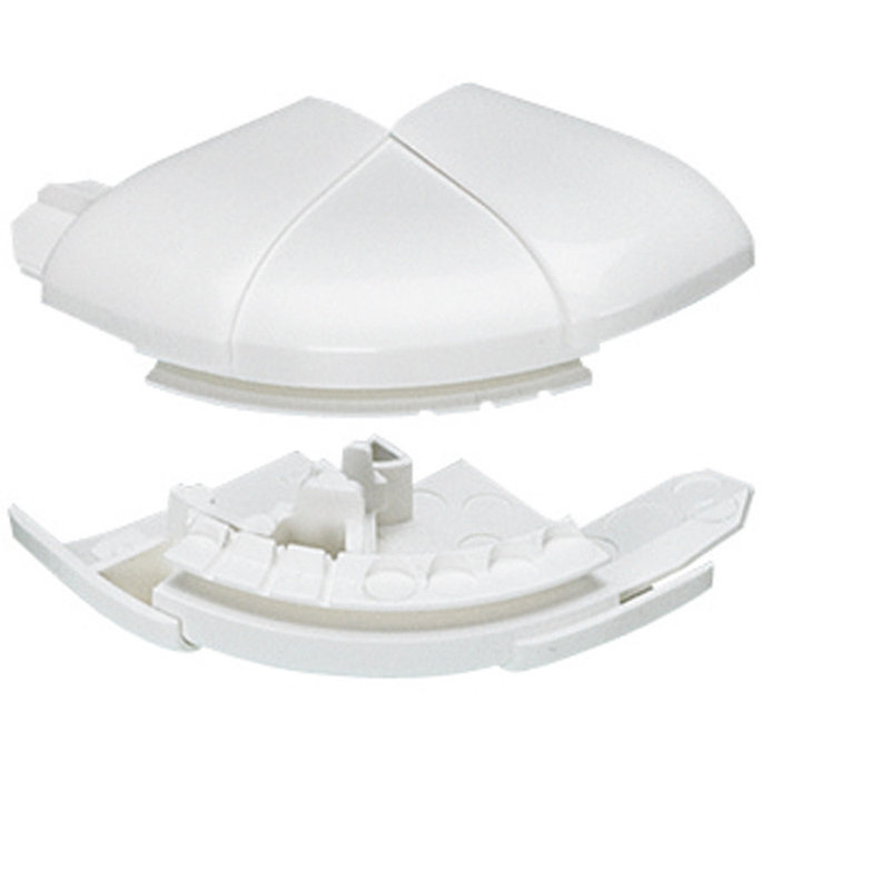 Legrand 010622 - Angle extérieur goulotte DLP monobloc 50x80mm , 50x105mm , 50x150mm ou 50x195mm