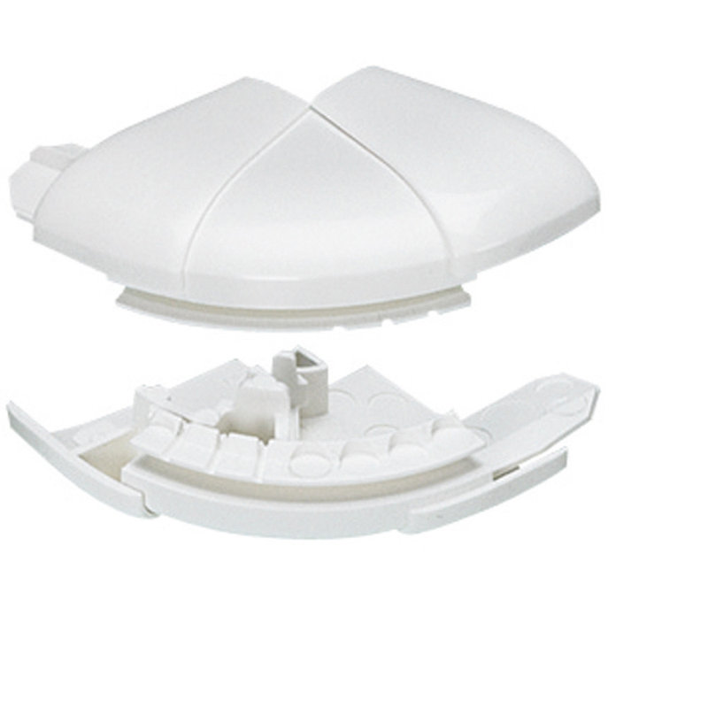 Legrand 010623 - Angle extérieur pour goulottes DLP monobloc 65x150mm ou 65x195mm - blanc