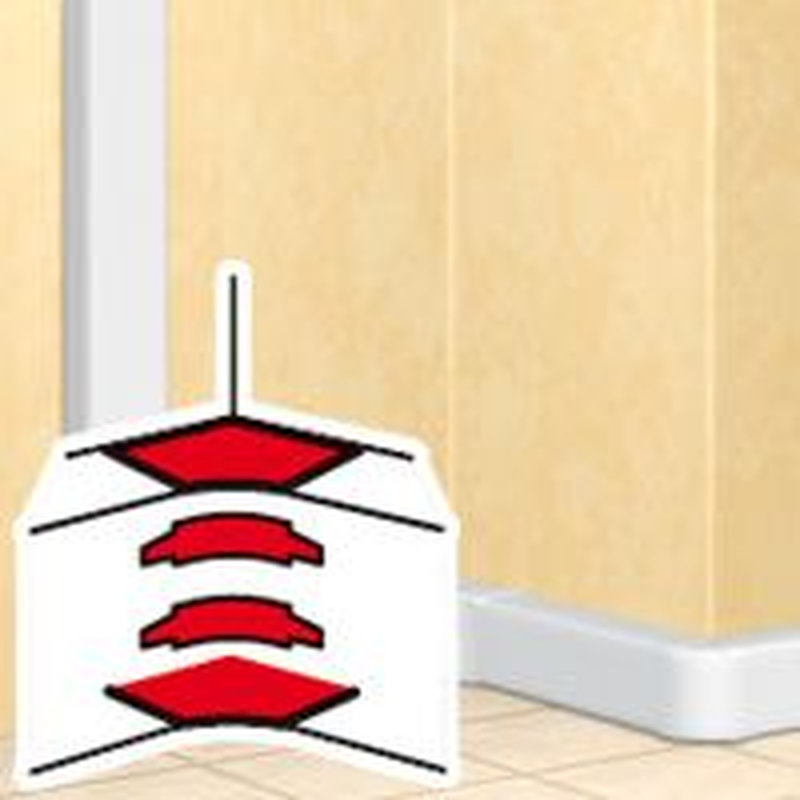 Legrand 010650 - Angle intérieur pour goulottes DLP monobloc 50x220mm - blanc