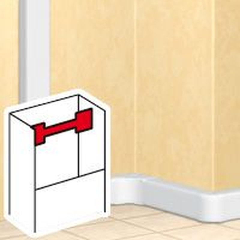 Legrand 010681 - Agrafes pour tenue des câbles pour goulottes DLP monobloc avec couvercle 65mm