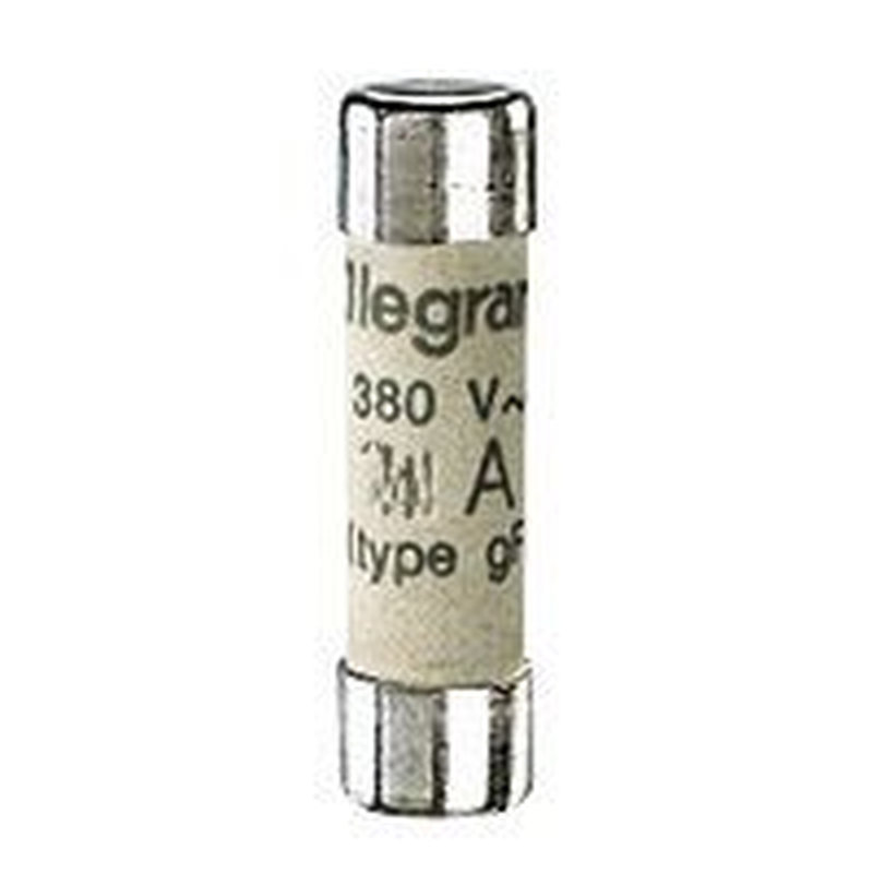 Legrand 012408 - Cartouche industrielle cylindrique typegG 8x32mm avec voyant - 8A