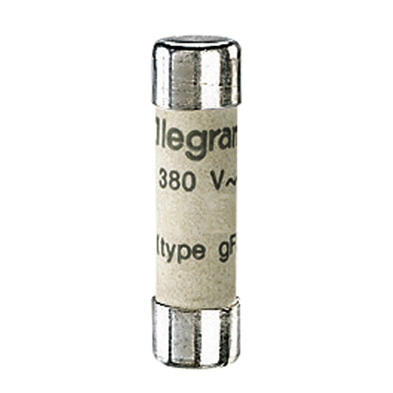 Legrand 012308 - Cartouche industrielle cylindrique typegG 8x32mm sans voyant - 8A