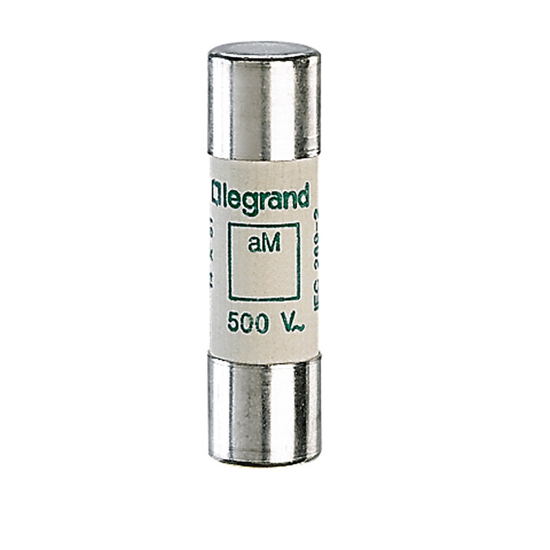 Legrand 014010 - Cartouche industrielle cylindrique typeaM 14x51mm sans percuteur - 10A