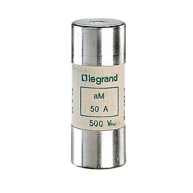 Legrand 015150 - Cartouche industrielle cylindrique typeaM 22x58mm avec percuteur - 50A