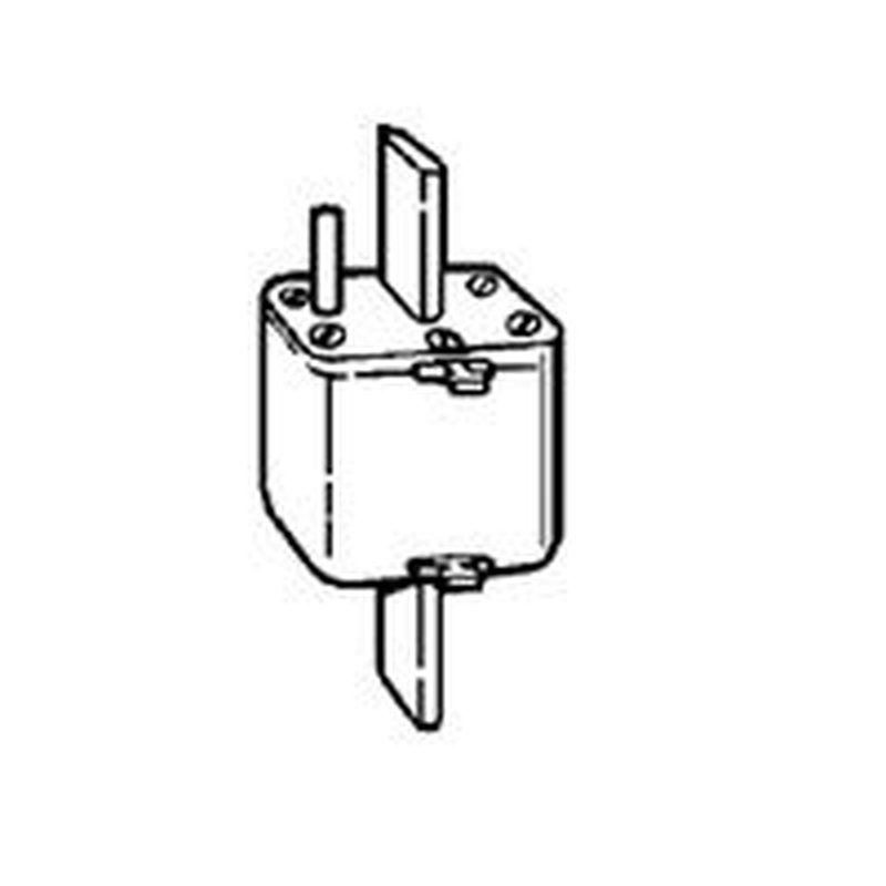 Legrand 018080 - Cartouche industrielle à couteau typeaM taille 3 - avec percuteur - 630A