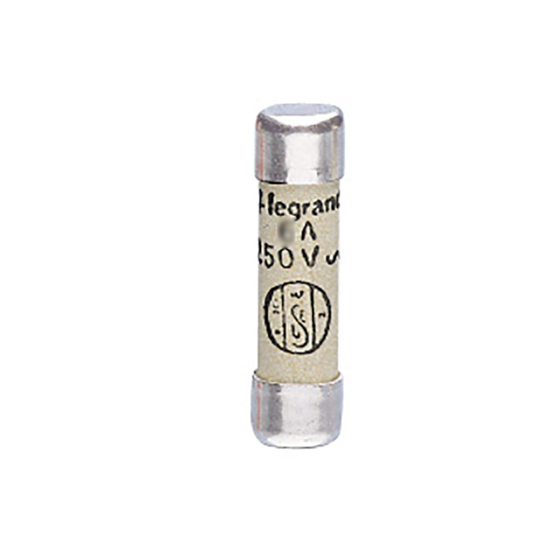 Legrand 010304 - Cartouche cylindrique domestique 6,3x23mm sans voyant - 4A