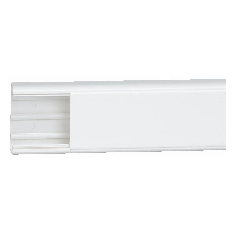 Legrand 010422 - Goulotte DLP évolutive 50x105mm 1 compartiment à équiper d'un couvercle 85mm