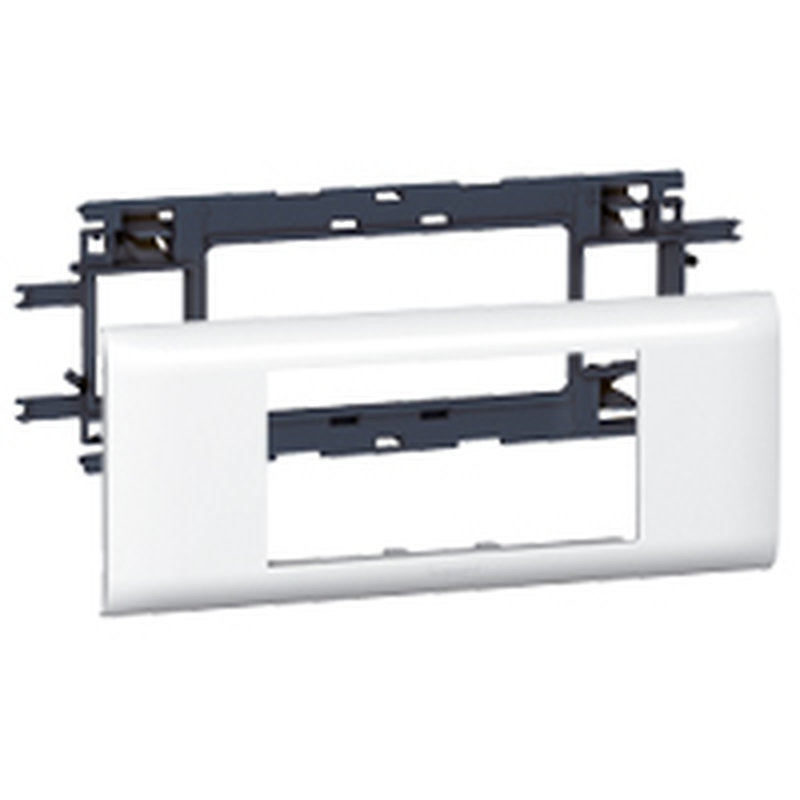 Legrand 010954 - Support Mosaic pour goulotte DLP monobloc avec couvercle 65mm