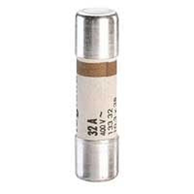 Legrand 013432 - Cartouche cylindrique domestique 10,3x38mm avec voyant - 32A