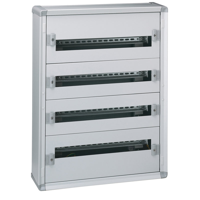 Legrand 020004 - Coffret distribution métal XL³160 4 rangées 750x575x147mm - 96 modules