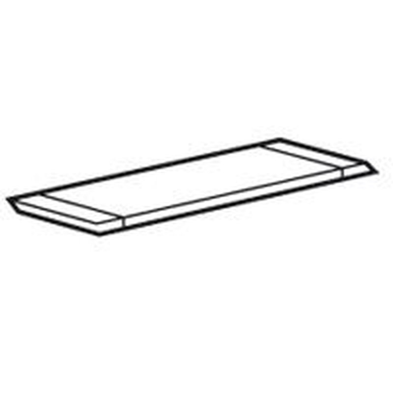 Legrand 020020 - Plaque d'entrée de câble découpable pour coffret XL³160 métal
