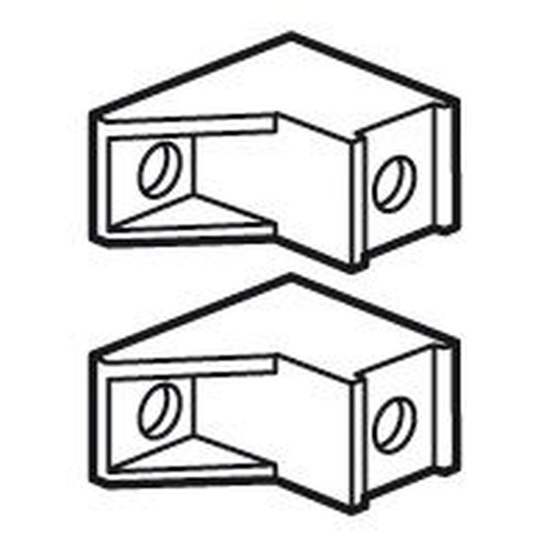 Legrand 020050 - 2 supports isolants - coffrets XL³160 reçoit barreau plat 12x2mm 004819