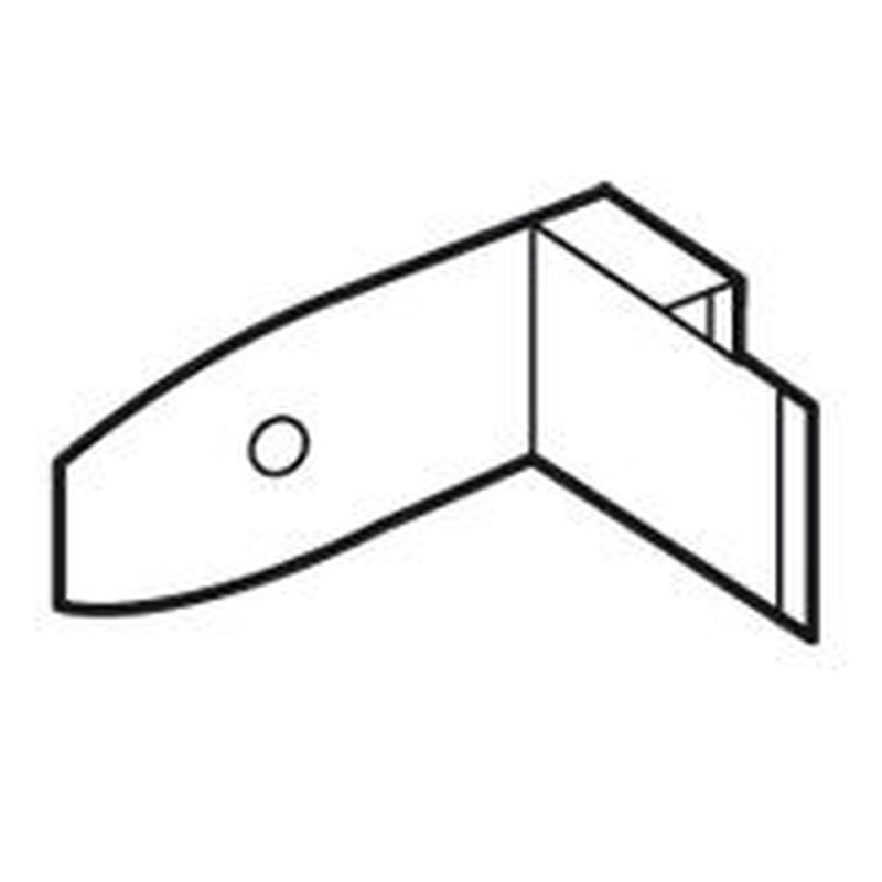 Legrand 020070 - Jeu de 2 supports goulotte - XL³160 montage directe goulotte Lina 25 en vertical