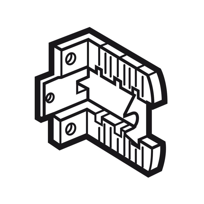 Legrand 020090 - 2 supports de fixation isolant - réalisation terre isolée dans XL³800 et XL³400