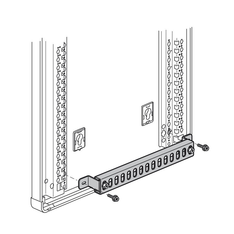 Legrand 020135 - Support de fixation de câbles pour coffrets et armoires XL³400
