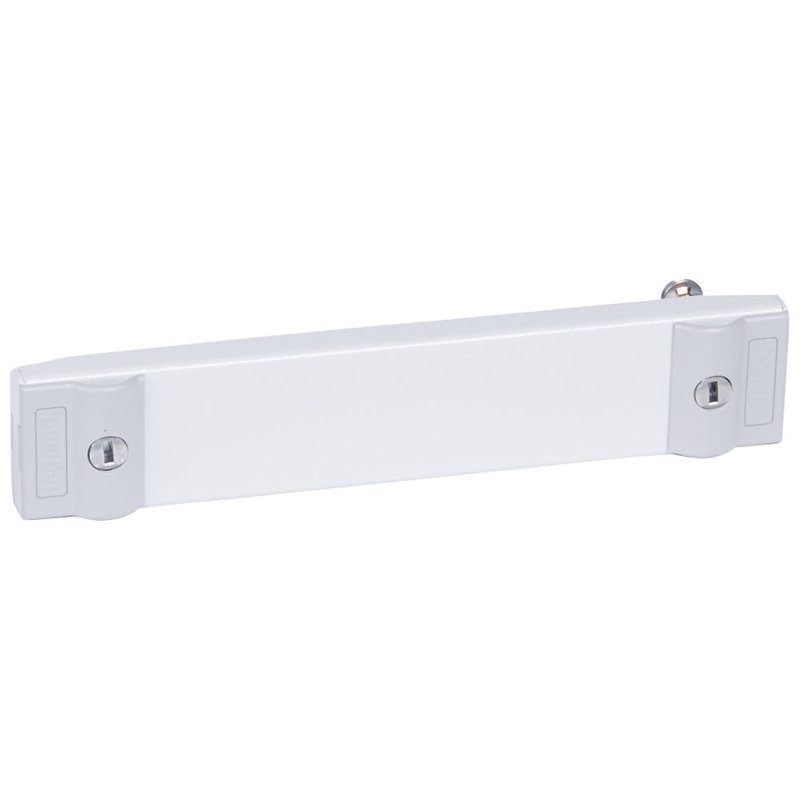 Legrand 020141 - Plastron plein métal 1/4 tour pour gaines à câbles XL³400 - hauteur 50mm