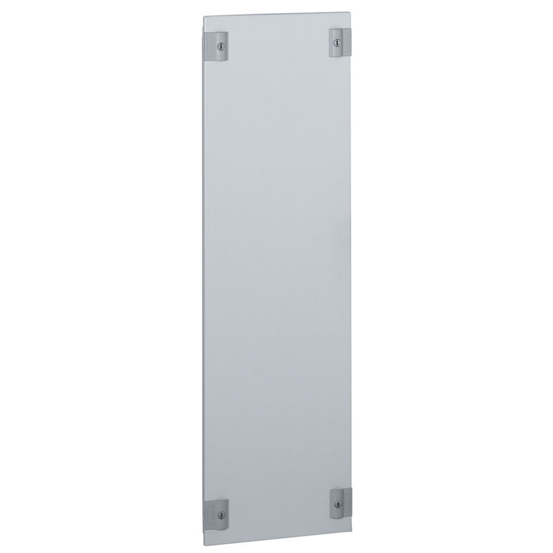 Legrand 020145 - Plastron plein métal 1/4 tour pour gaines à câbles XL³400 - hauteur 850mm