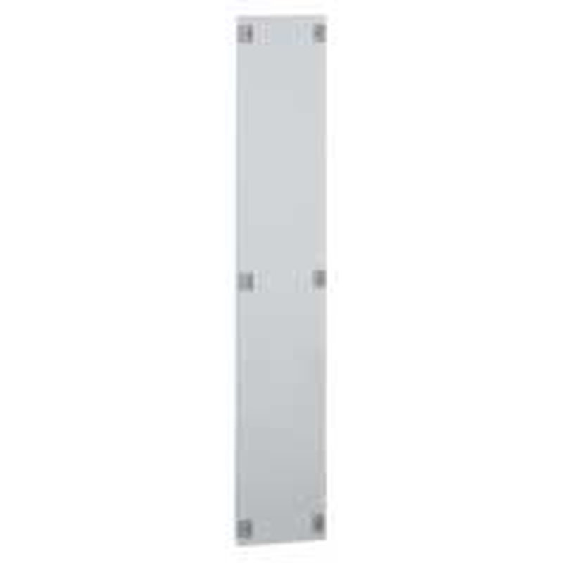 Legrand 020147 - Plastron plein métal 1/4 tour pour gaines à câbles XL³400 - hauteur 1150mm