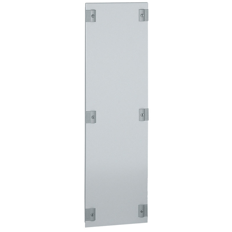 Legrand 020148 - Plastron plein métal 1/4 tour pour gaines à câbles XL³400 - hauteur 1450mm